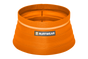 Ruffwear Bivy sulankstomas dubenėlis šunims – oranžinis, išskleistas