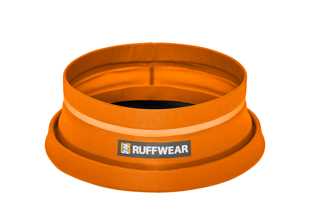 Ruffwear Bivy sulankstomas dubenėlis šunims – dalinai sulankstytas