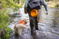 Ruffwear Bivy sulankstomas dubenėlis šunims naudojamas lauke