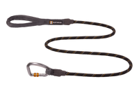 Ruffwear Knot-a-Leash juodas virvinis pavadėlis šunims