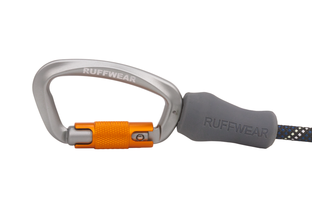 Ruffwear Knot-a-Leash virvinis pavadėlis šunims – karabino detalė