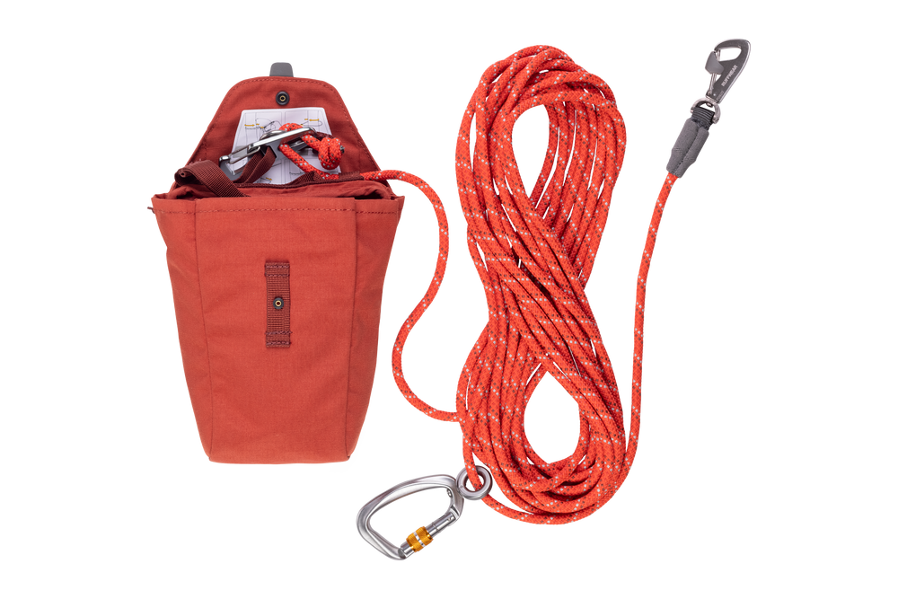 Ruffwear Knot-a-Hitch pririšimo sistema šuniui – aštuoniukės detalė