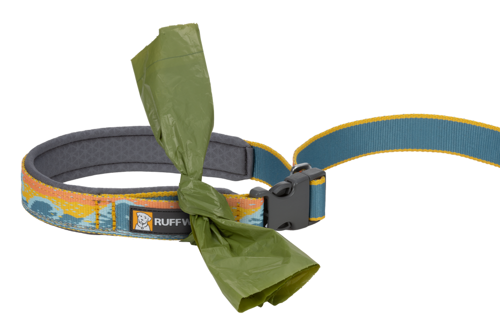 Ruffwear Crag EX pavadėlis šunims – maišelių laikiklio detalė
