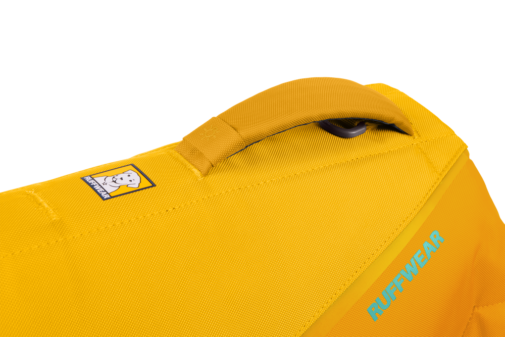 Ruffwear Float Coat gelbėjimosi liemenė šunims – rankenos detalė