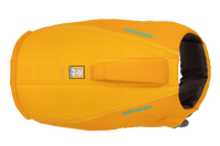 Ruffwear Float Coat oranžinė gelbėjimosi liemenė šunims – vaizdas iš viršaus