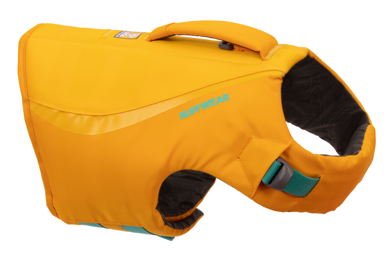 Ruffwear Float Coat oranžinė gelbėjimosi liemenė šunims – dešinė pusė