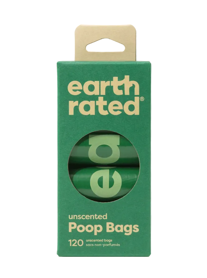 Earth Rated papildomi maišelių ritinėliai šunų išmatoms
