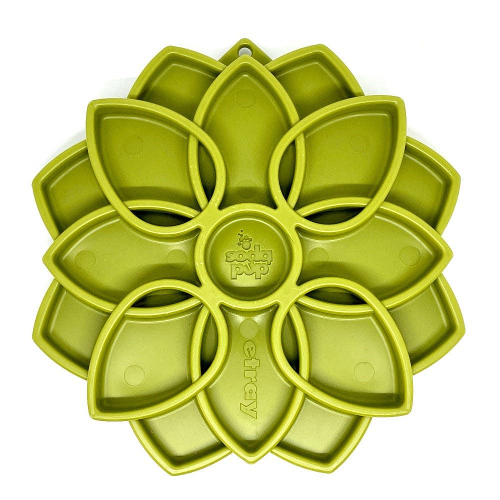 SodaPup Mandala mėlynas lėto valgymo padėklas šunims