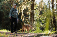Ruffwear Roamer tamprus pavadėlis šunims naudojamas lauke